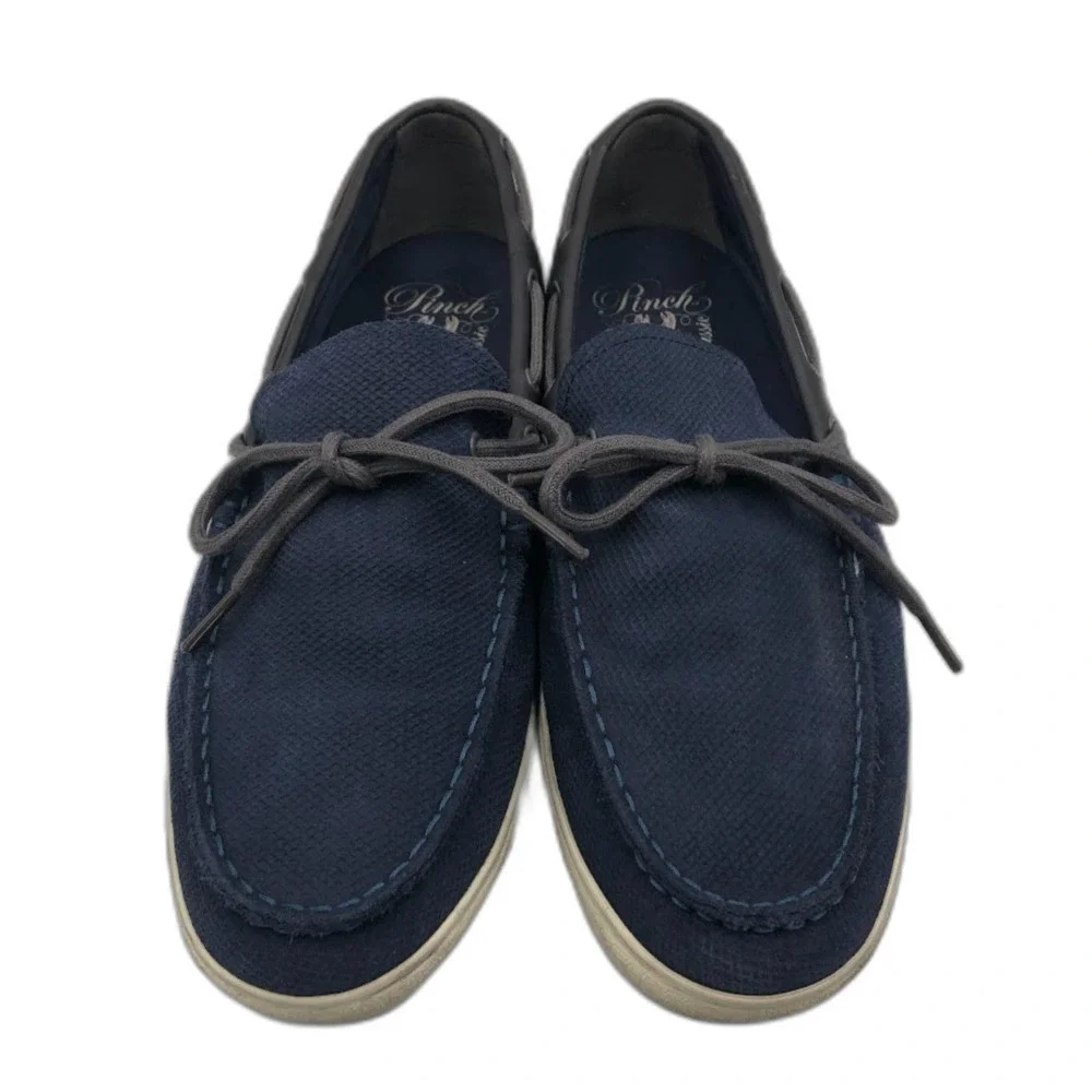 Cole Haan Men's Blue Loafers Slip On Shoes Pinch Maine Classic 10.5M Preppy